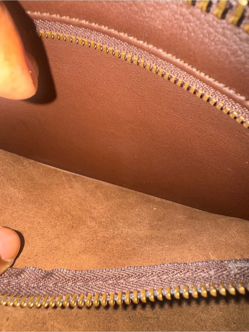 Coach Vintage Patricia Crossbody Bag  w/ Wallet - Mahogany Brown